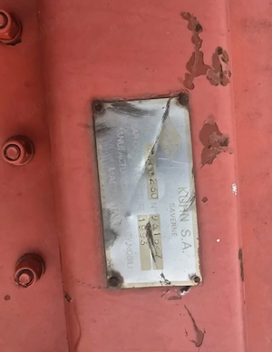 vând tocător resturi vegetale kuhn 2.5 m - imagine 4