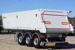 Semiremorci ZASLAW - bena  ALUMINIU - Vol. 24 m3 - 61 m3  - imagine 2