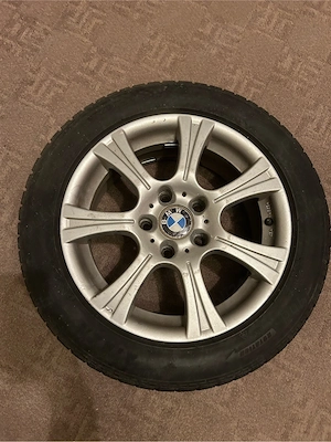 Jante + Anvelope iarna R16 BMW Seria 3 - imagine 4