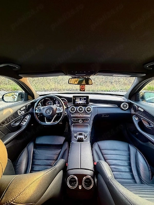 Mercedes W205 C200 2.0 benzina automat 7g-tronic AIRMATIC pachet AMG - imagine 5