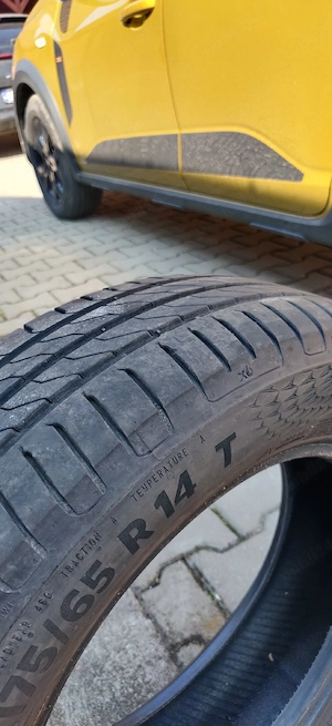 Set 4 Anvelope Vară Continental UltraContact 175/65 R14 T - DOT 2022 - imagine 3