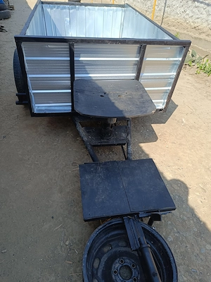 vând remorcuță de motocultor  - imagine 2