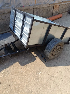 vând remorcuță de motocultor  - imagine 3