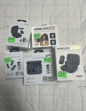 Microfon Wireeless rode dacota platinum