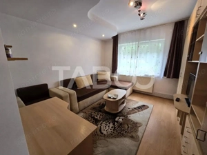 Garsoniera de vanzare mobilata utilata la parter in Vasile Aaron Sibiu