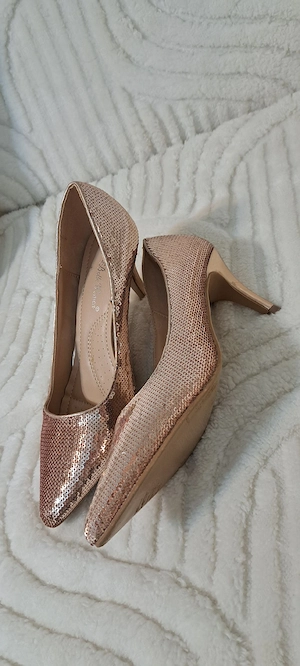 pantofi eleganti cu paiete marimea 38 - imagine 2