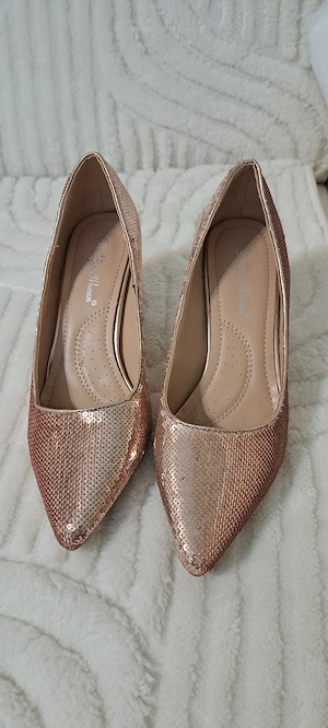 pantofi eleganti cu paiete marimea 38 - imagine 3