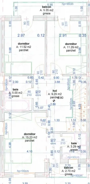 0% Comision! Casa cuplata de vanare, 116 mp, 260 mp teren, strada Magnoliei  - imagine 12