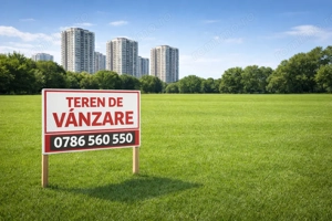 Teren destinat dezvoltării rezidențiale ! 