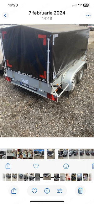 Vind remorcă de 750kg stare aproape nouă . - imagine 3