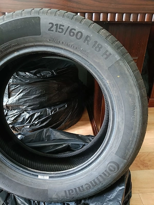 Patru Anvelope Vara CONTINENTAL EcoContact 6 Q 215/60 R18 98 H - imagine 4