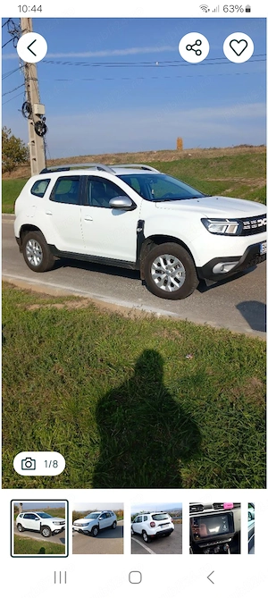 Duster in garanție an fabricație 2023 benzinzină  101cp, 21000 km.