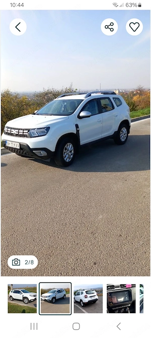 Duster in garanție an fabricație 2023 benzinzină  101cp, 21000 km. - imagine 3
