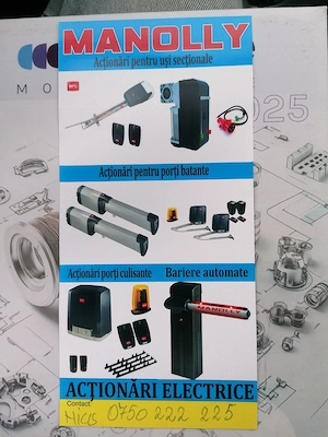 Usi de garaj industriale, automatizari porti, bariere auto