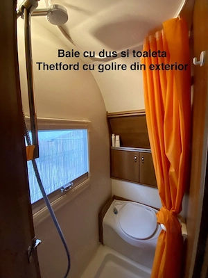 Rulotă Tabbert Da Vinci 550 DM   6 locuri, super echipată, ideală pentru familie - imagine 9