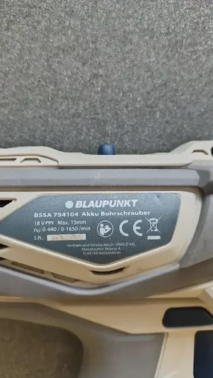 Vand bormasina Blaupunkt - imagine 3