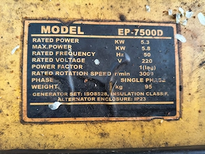 Vand generator disesel - imagine 2