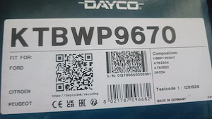 Vand kit distributie DAYCO KTBWP9670 pentru Citroen, Ford, Peugeot - imagine 3