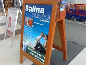 Panou stradal - people stopper - capra stradala - panou publicitar 300 RON