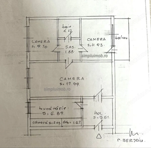 Apartament 3 Camere Centrala Proprie Loc de Parcare Soseaua Giurgiului - imagine 8