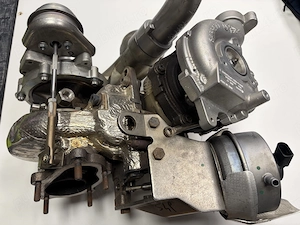 Turbo original Audi A6 / A7 / Q5 / SQ5 3.0 BiTDI 313 CP CGQB – 059145722R / 805714-0007 – 54.000 km - imagine 3