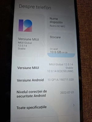 Smartphone Xiaomi Redmi 9C NFC