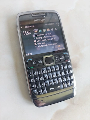 [E71] Vând Nokia E71 Grey Steel [perfect funcțional] și [NEcodat] [poze reale] - imagine 2