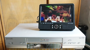  Video recorder S-VHS Panasonic NV-SD121 Stereo Hi-Fi  - imagine 5