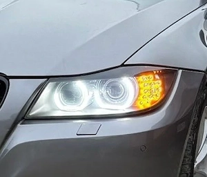 vand faruri bmw e91 custom modificate 