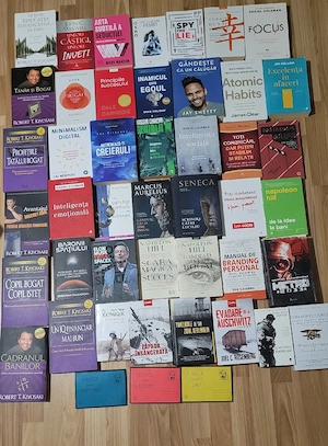 43 carti dezvoltare personală, business, filozofie, istorie