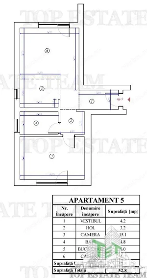 Apartament 2 camere in bloc nou, Voluntari - imagine 7