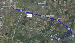 Vand teren de 2867mp in localitatea Uliuc