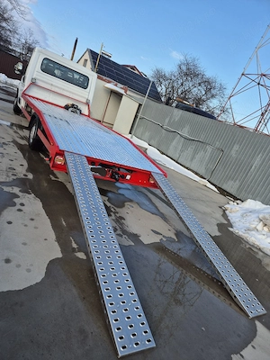 Vand Autoplatforma Peugeot Boxer ( Ducato , Jumper ) BA 14 Transport Vehicule  - imagine 7