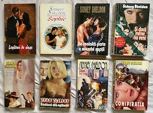 lot de 8 carti de sydney sheldon