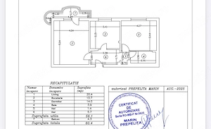 Proprietar!Brancoveanu 2 camere 5 8 61mp 4 minute de METROU SI PARC MOBILAT LUMINOS( orientareVEST) - imagine 9