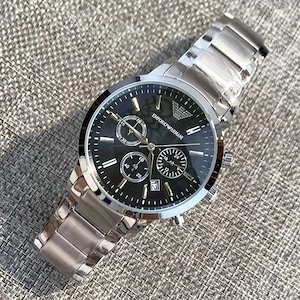 CEAS Armani Premium Black Chronograph Elegant -NOU 2026 !!! - imagine 5