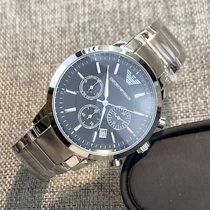 CEAS Armani Premium Black Chronograph Elegant -NOU 2026 !!! - imagine 6
