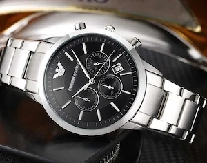 CEAS Armani Premium Black Chronograph Elegant -NOU 2026 !!!