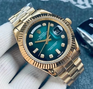 Ceas ROLEX PERPETUAL OYSTER DAY DATE Green Automatic Superb !! 2026 !!!!!
