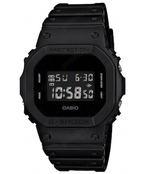Ceas Sport Casio G-SHOCK DW-5600BB All Black NOU 2026 Negru Mat !!