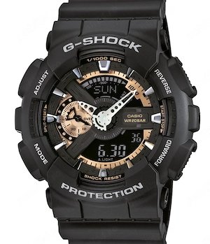Ceas Sport CASIO G-SHOCK GA-110 ROSE BLACK-Negru NOU 2026 !!!!!!!