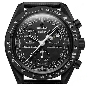 Ceas SWATCH X OMEGA MISSION To The Moon Moonphase Snoopy - Cronograf