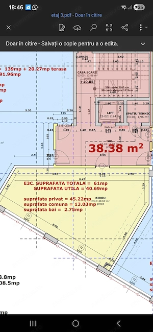 Lipovei birou 40 mp 400 euro - imagine 7