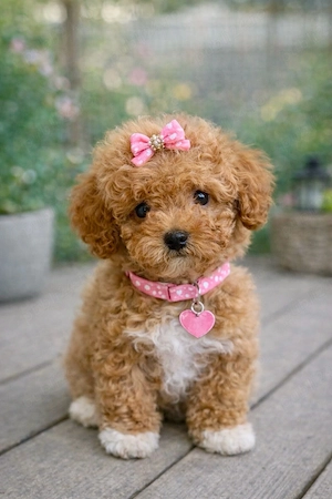 Poodle Toy Maltipoo toy 