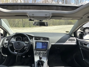 VW Golf 7 R-line 2014 motor 1.4 TSI 150 cp benzina euro 6, manual, 169500 km, trapa panoramica, weba - imagine 6