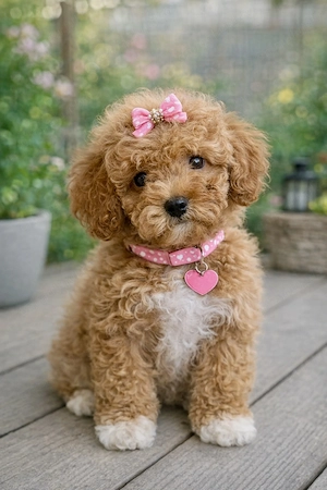 Poodle Toy ( Maltipoo )fetiță | pudle toy - imagine 2