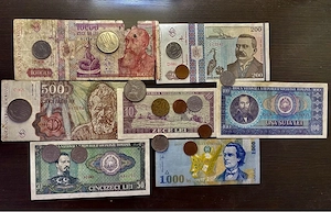 Bancnote si monede vechi
