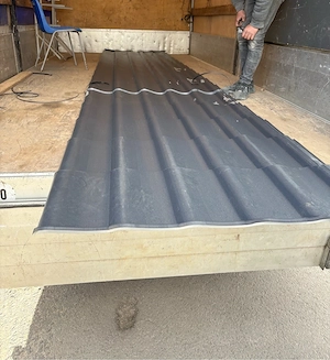 Vând materiale construcții   panouri sandwich, țeavă rectangulară, lemn, tablă - imagine 4