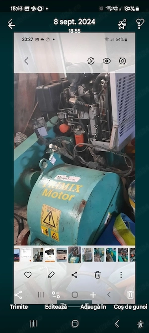 Freza asgalt beton cu coli vidia. - imagine 2