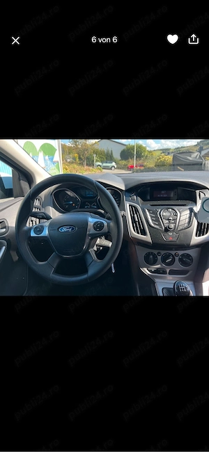 Focus 2012-1.6 benzina clasic aspirat-168.000km -Impecabil - imagine 6